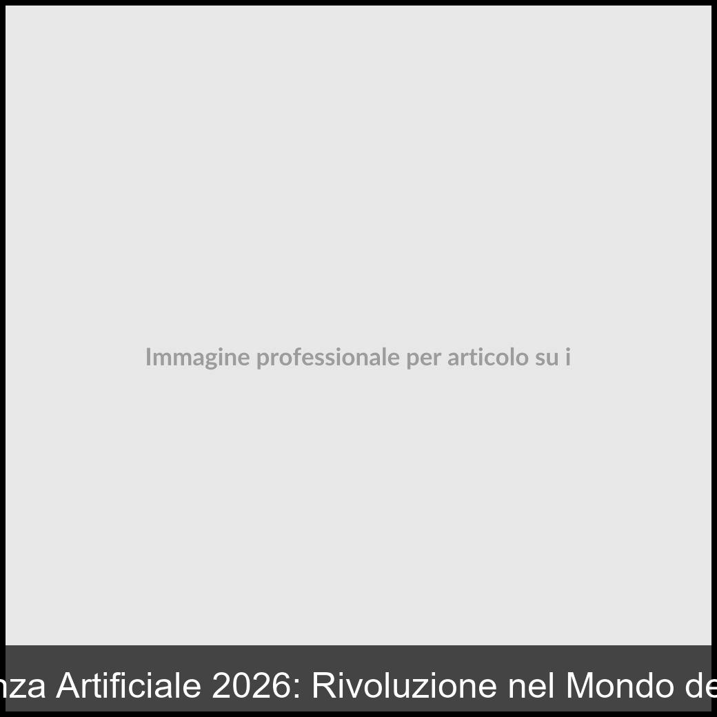 intelligenza artificiale 2026-1