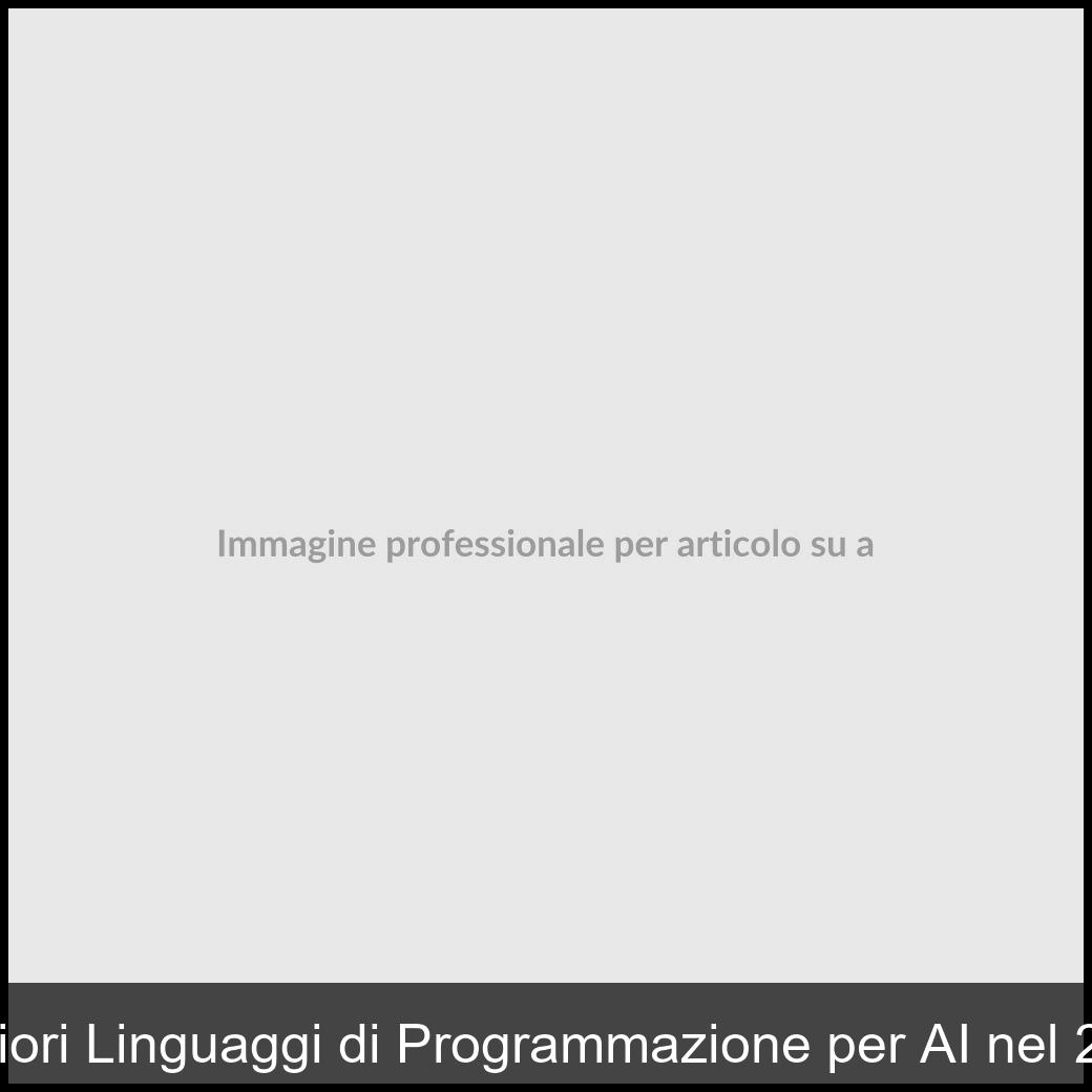 ai linguaggi programmazione-1