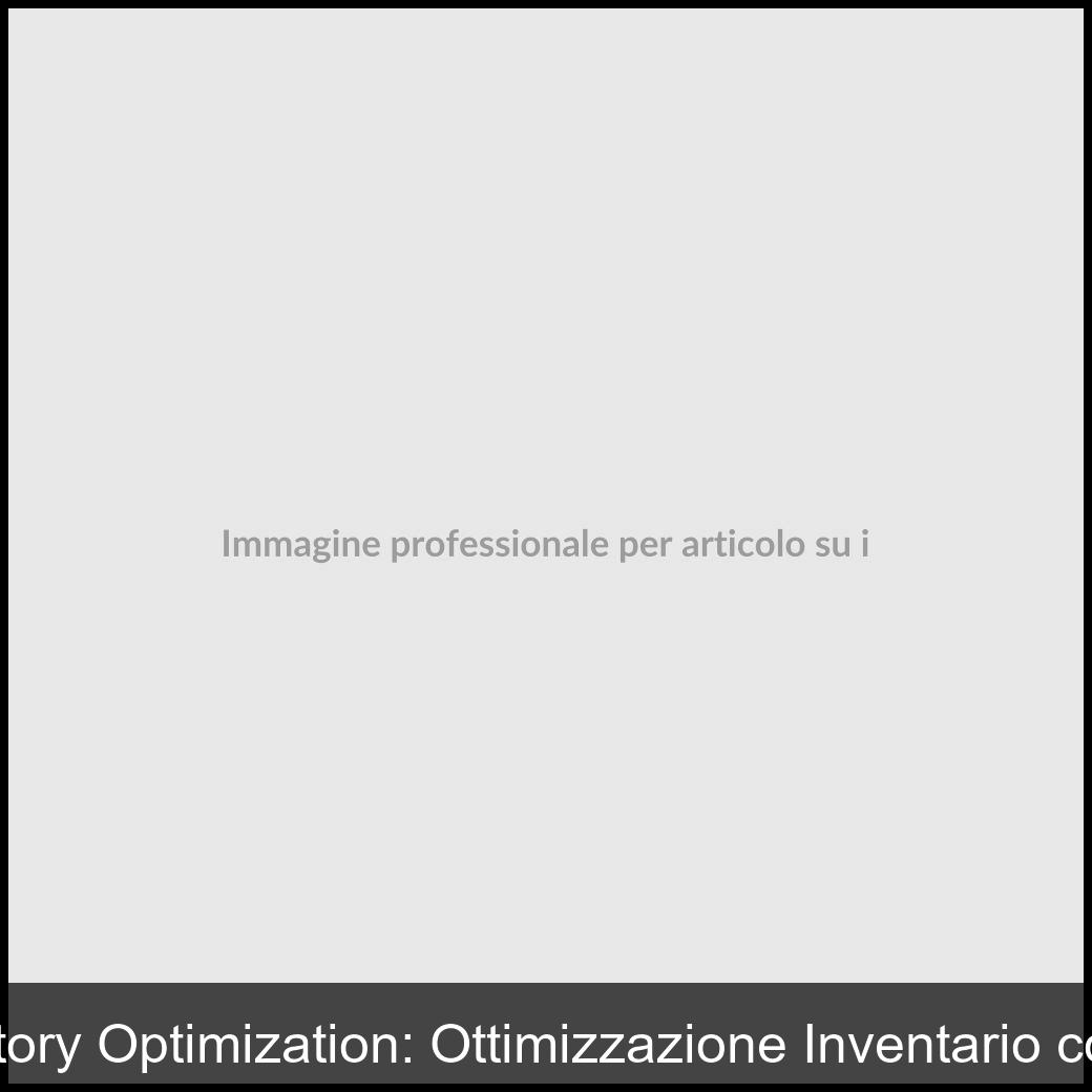 inventory optimization ai-1