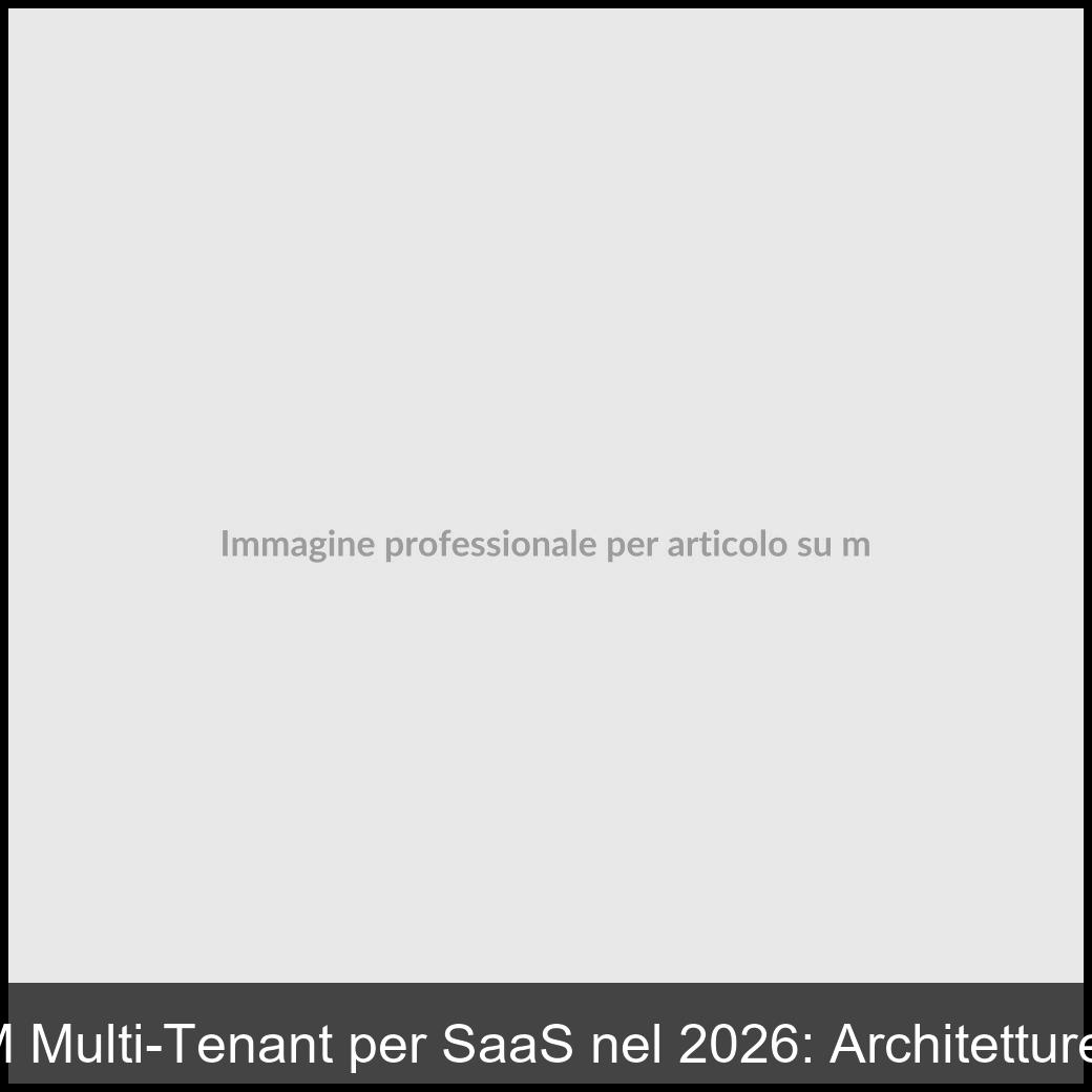 multi-tenancy SaaS CRM architecture-1