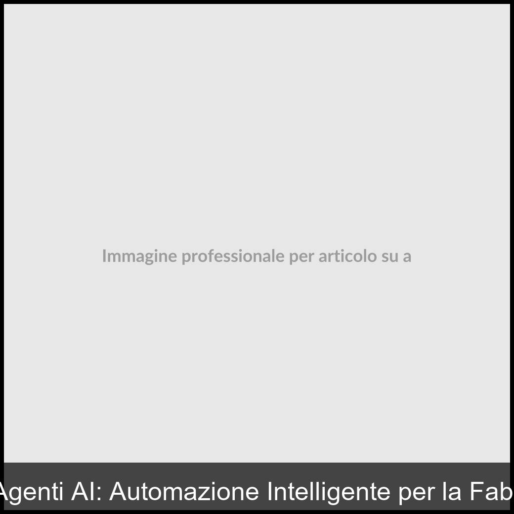 agenti AI industria 4.0-1